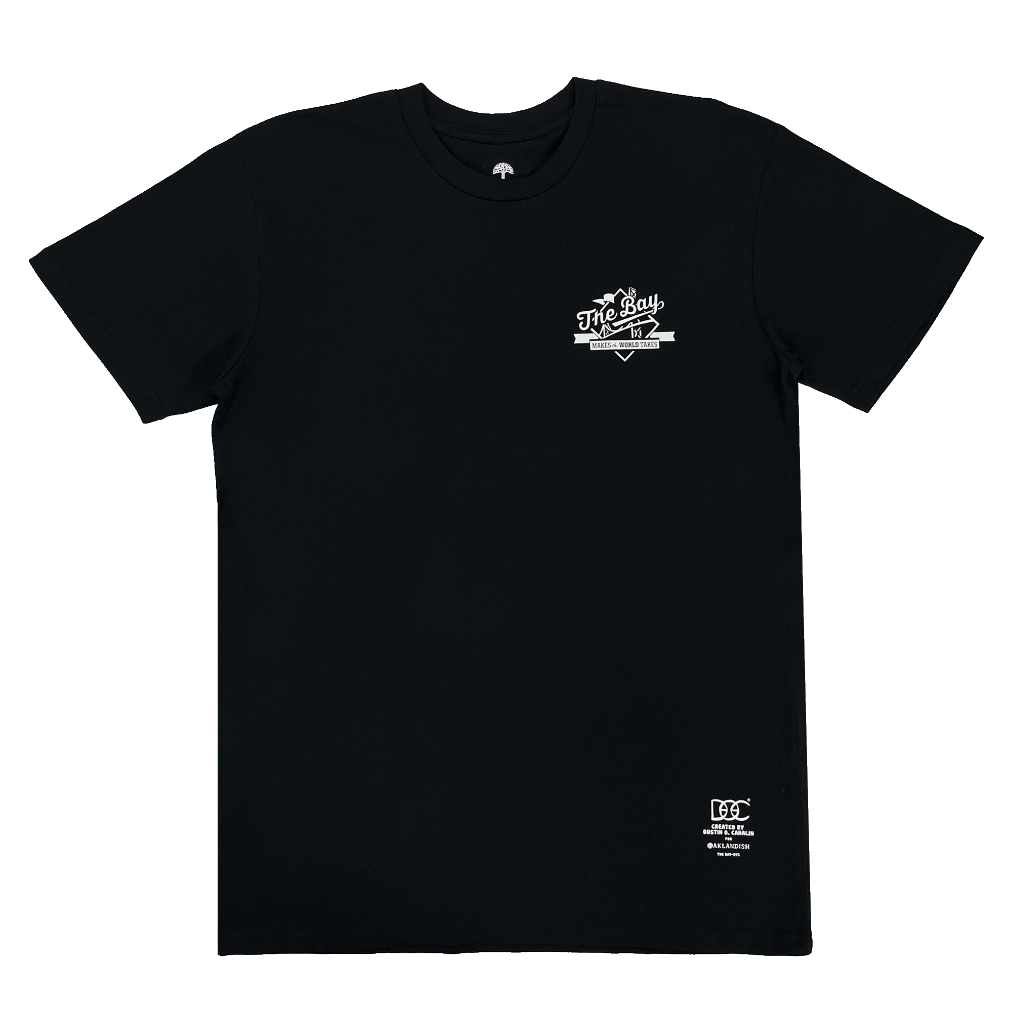 T-Shirt - The Bay Makes The World Takes by DOC, Black – The Doc Shop 2 T-Shirt - The Bay Makes The World Takes by DOC, Black – The Doc Shop 2