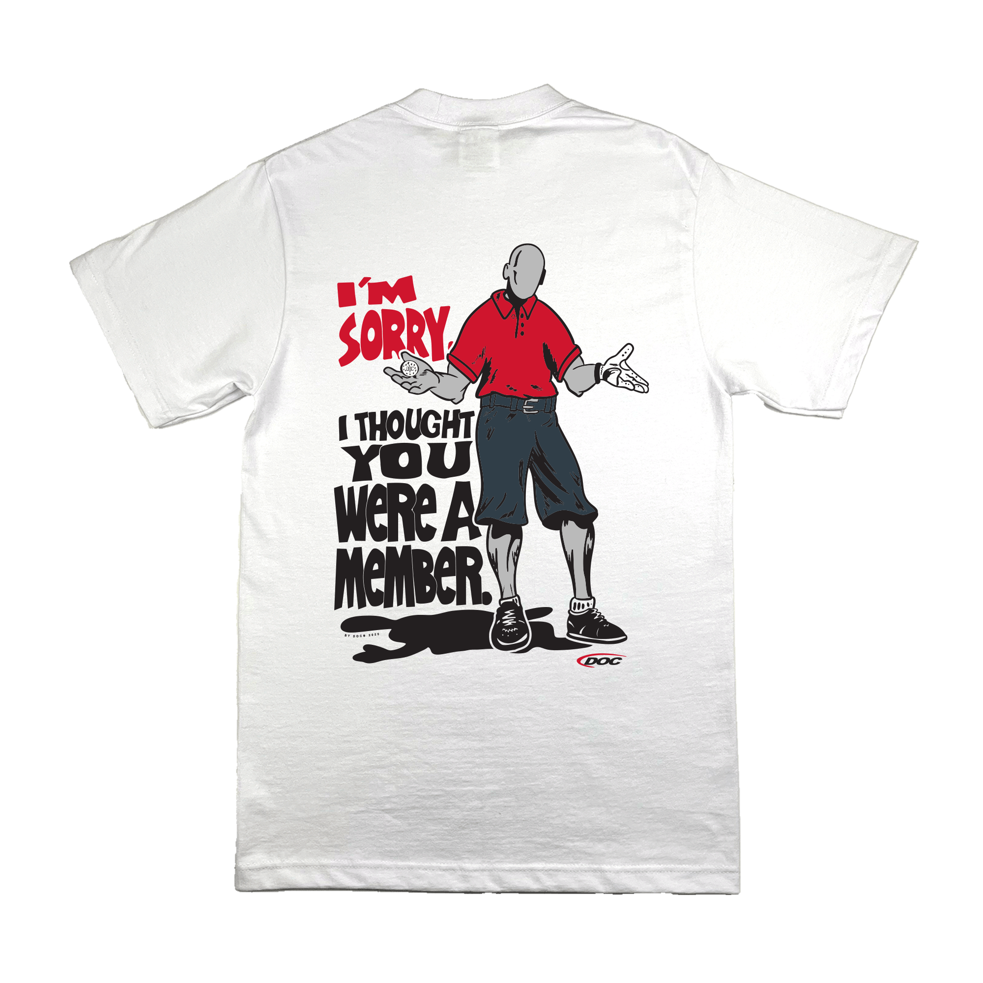 SORRY GOLF TRASHTALK TEE – The Doc Shop 2